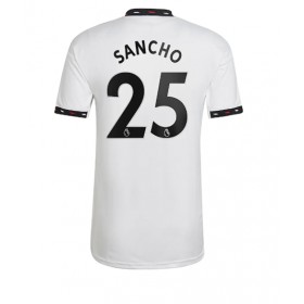 Herren Fußballbekleidung Manchester United Jadon Sancho #25 Auswärtstrikot 2022-23 Kurzarm